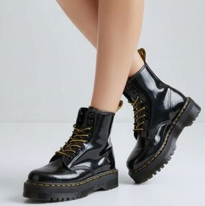 Dr. Martens Molly Platform Combat Boots